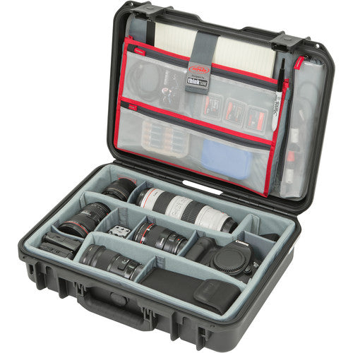 SKB iSeries 1510-6 Case with Think Tank Photo Dividers (Black)