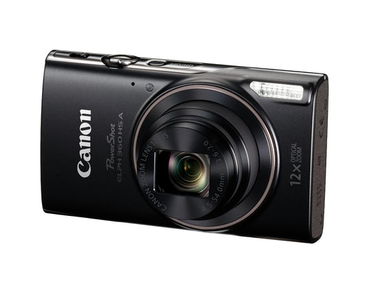 Canon PowerShot ELPH 360 HS A Digital Camera (Black) Est ship date: Tues Oct 21