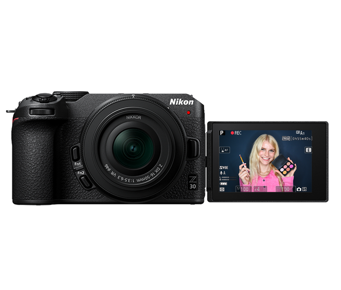 Nikon Z 30 Mirrorless Camera with 12-28mm PZ Lens