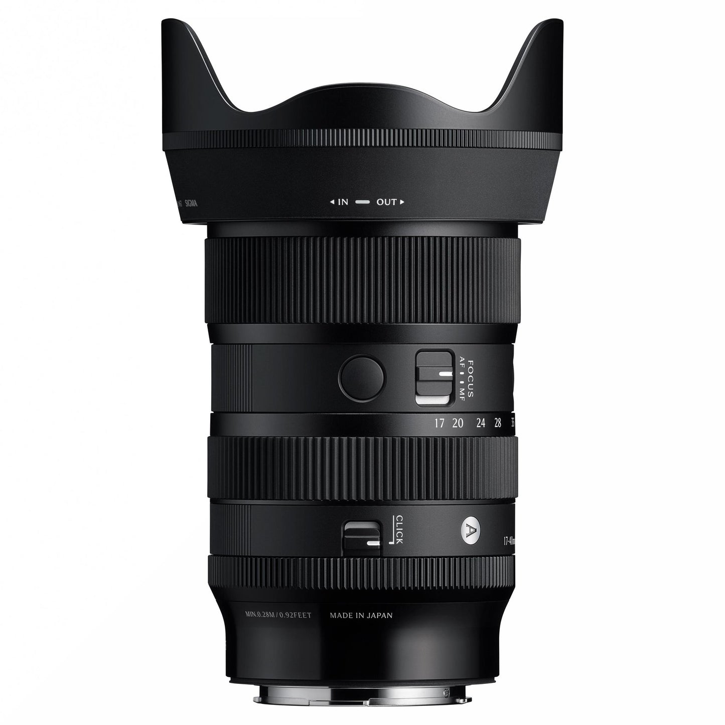 Sigma 17-40mm f/1.8 DC Art Lens (Sony E)
