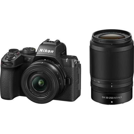 Nikon Z50 II Mirrorless Camera Two Lens Kit with Z DX 16-50mm VR & Z DX 50-250mm VR Lenses