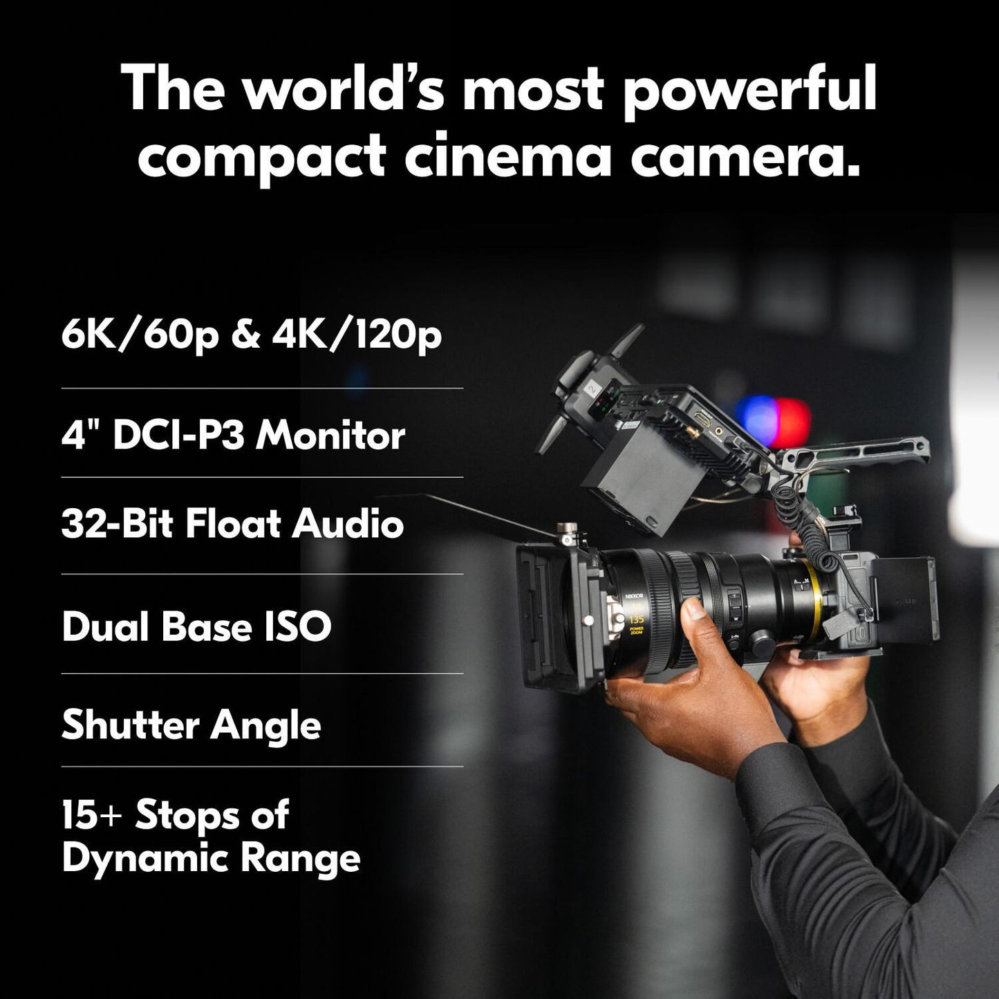 Nikon ZR 6K Cinema Camera (est availability Oct 29)