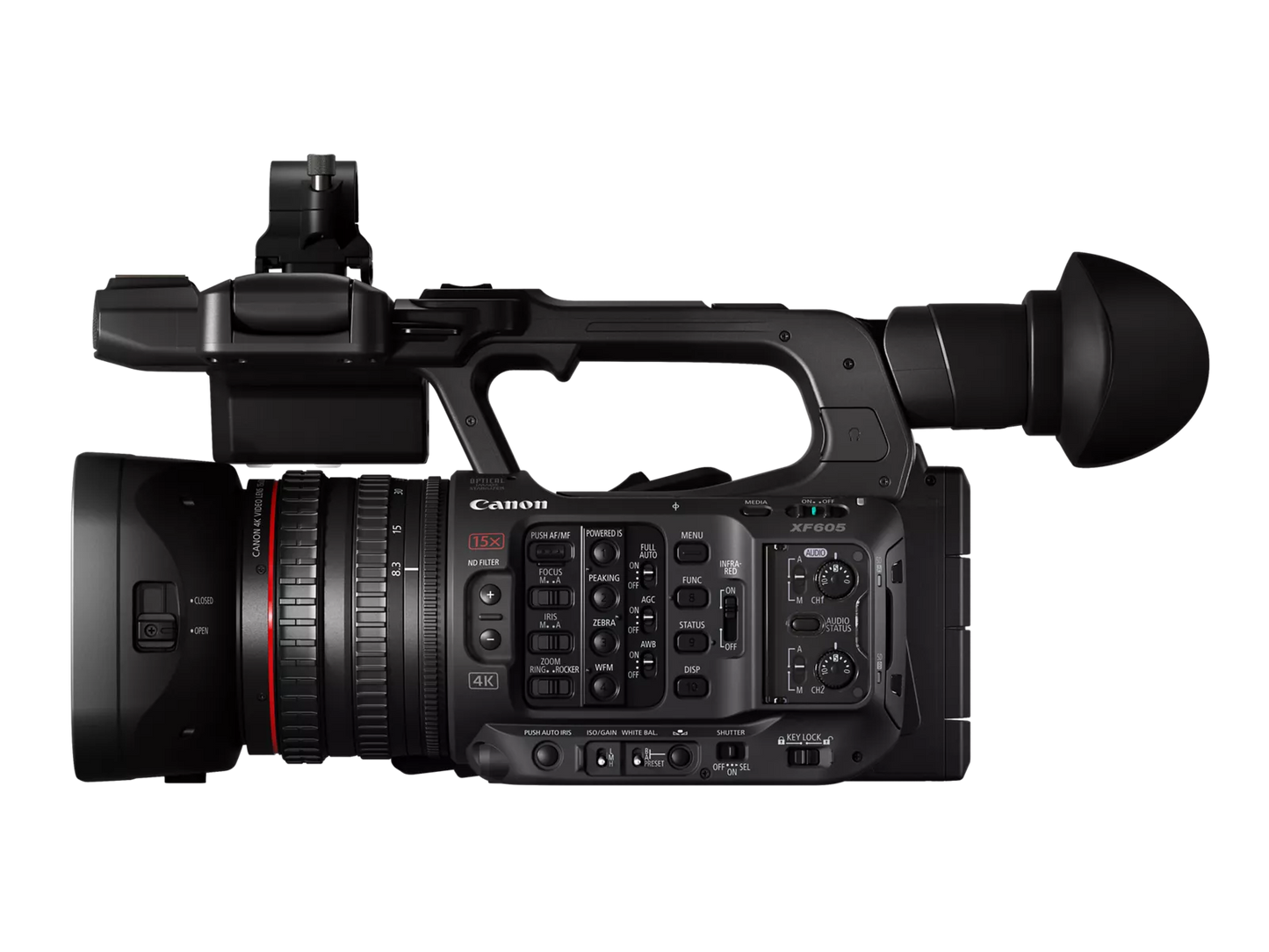 Canon XF605 UHD 4K HDR Pro Camcorder