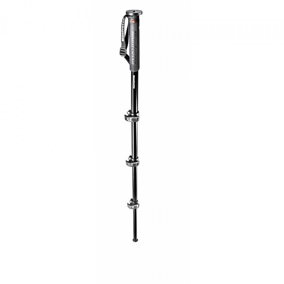 Manfrotto XPRO Monopod+ Four-Section Aluminum Photo Monopod MPMXPROA4US