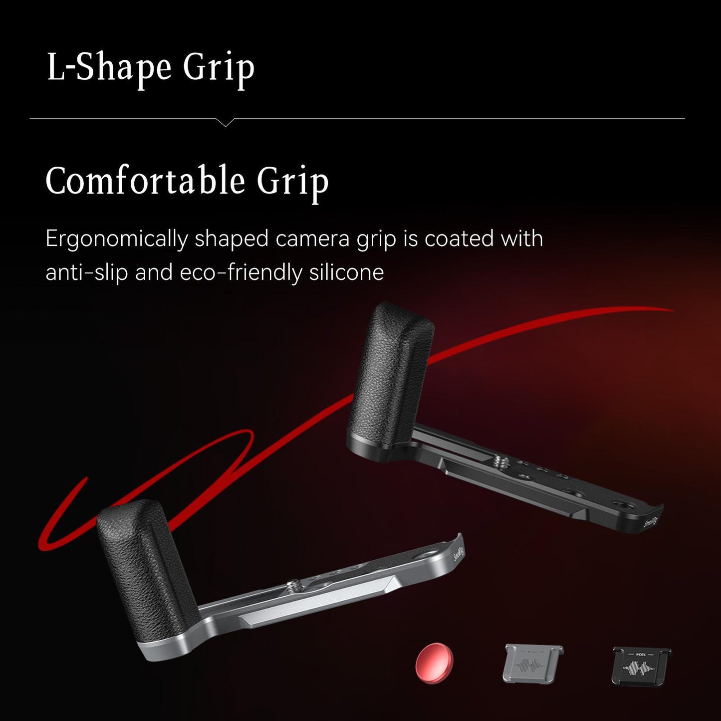 SmallRig L-Shape Handle Grip for FUJIFILM X100VI/X100V (Black)