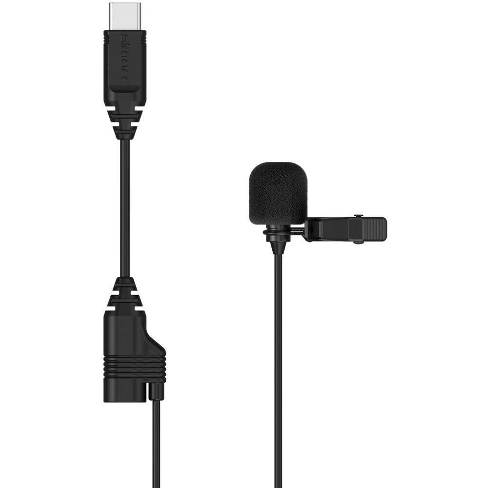 Smallrig simorr Wave L2 Lavalier Microphone for USB-C Devices (Black)