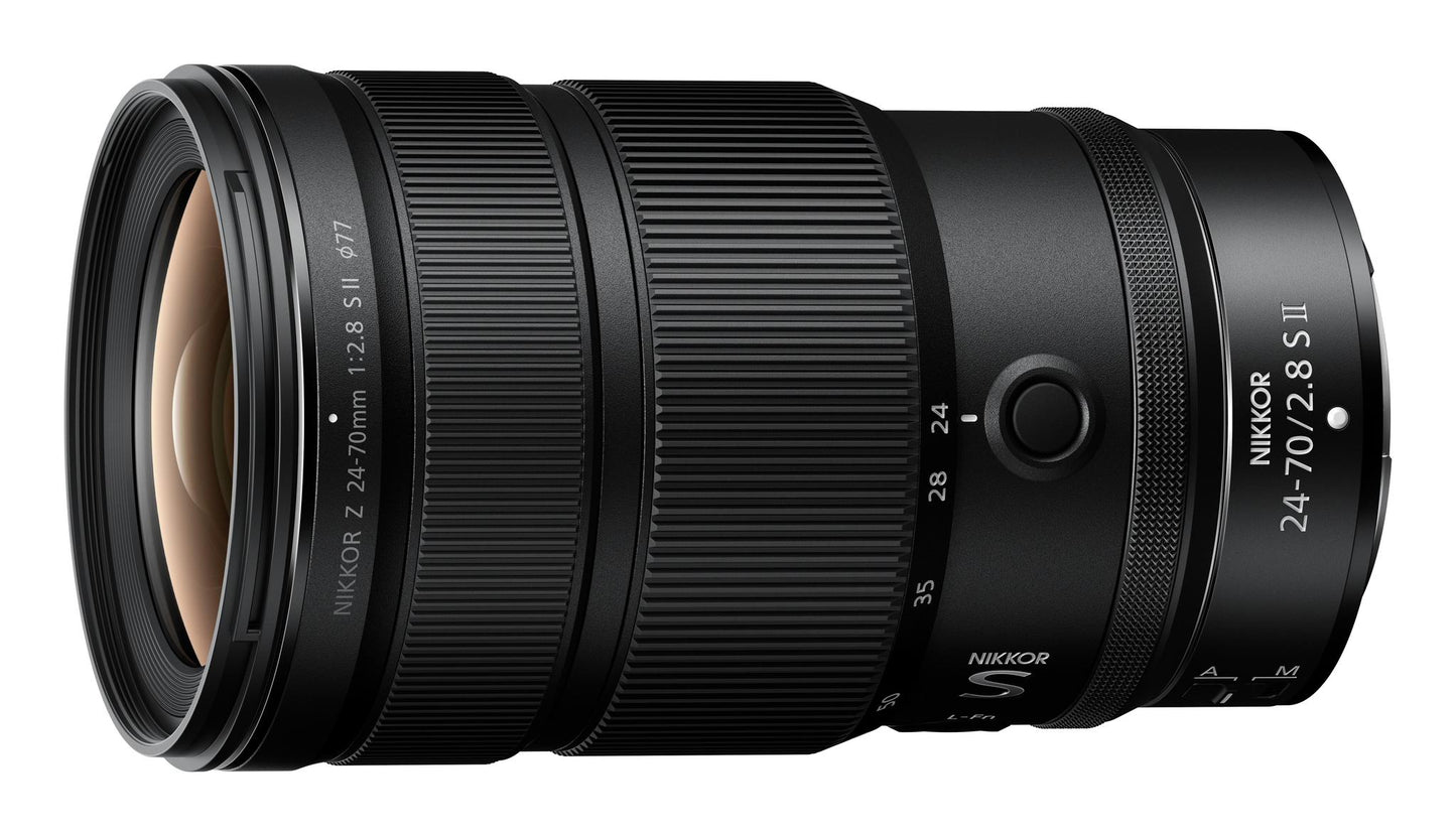 NIKKOR Z 24-70mm f/2.8 S II internal zoom professional lens NEW! est ship date: Sept 17, 2025