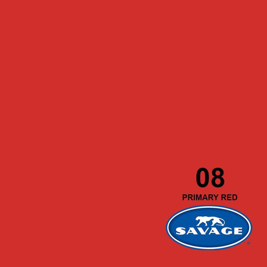 Savage PRIMARY RED 107" Background Paper