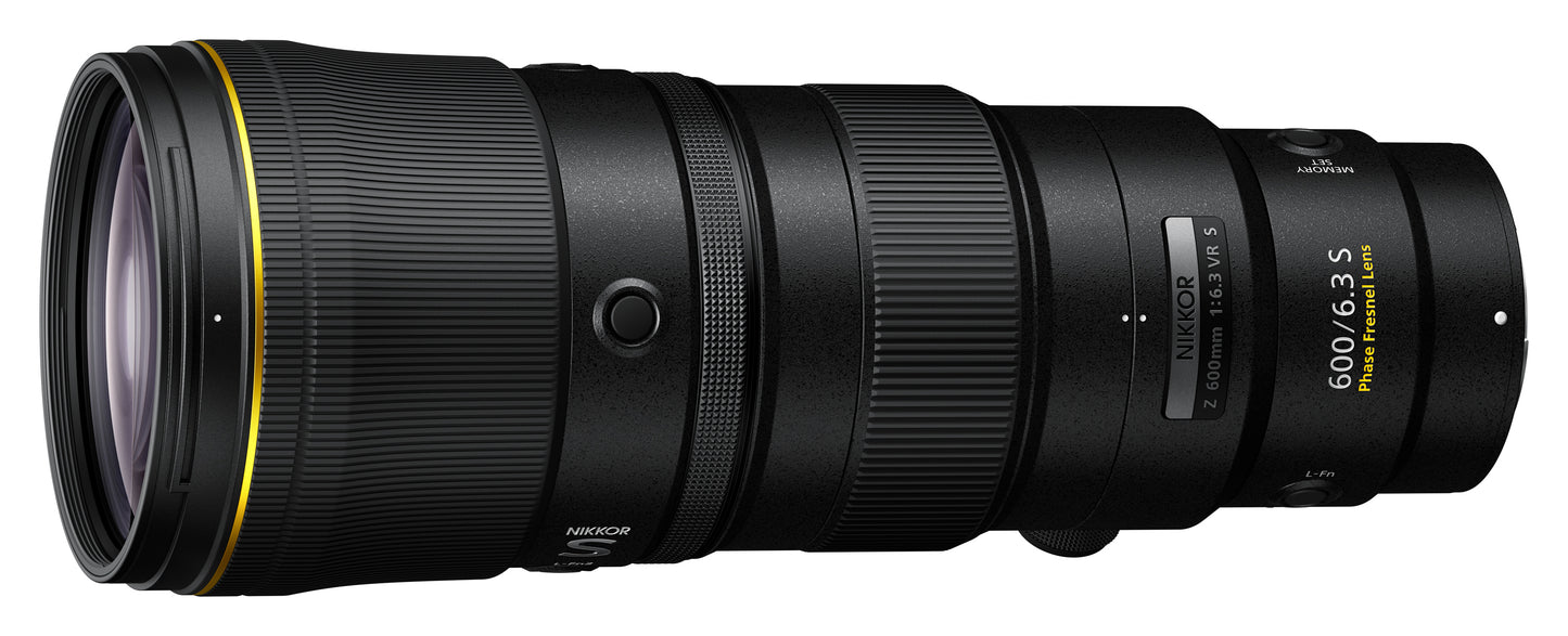 Nikon Nikkor Z 600mm f/6.3 VR S Super-Telephoto Lens