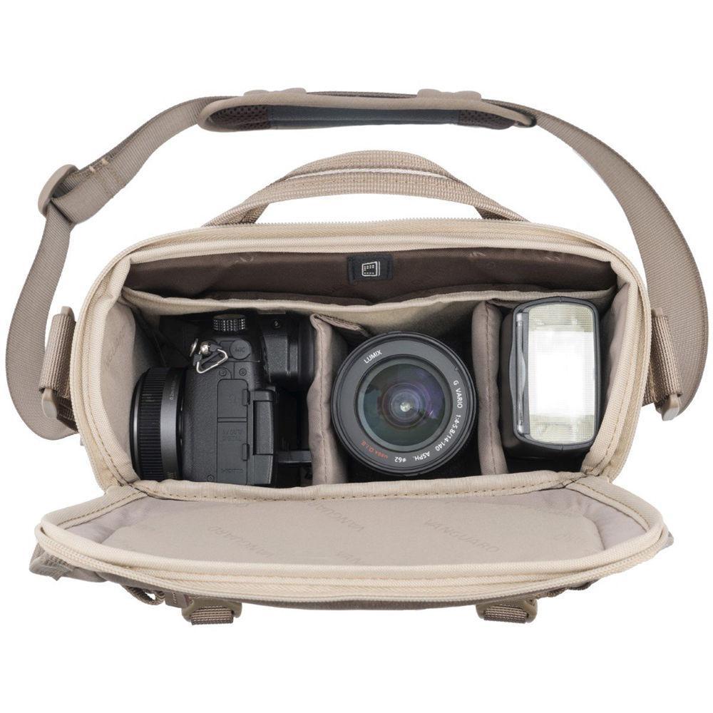 Vanguard VEO RANGE 21M Small Messenger Camera Bag (Tan)