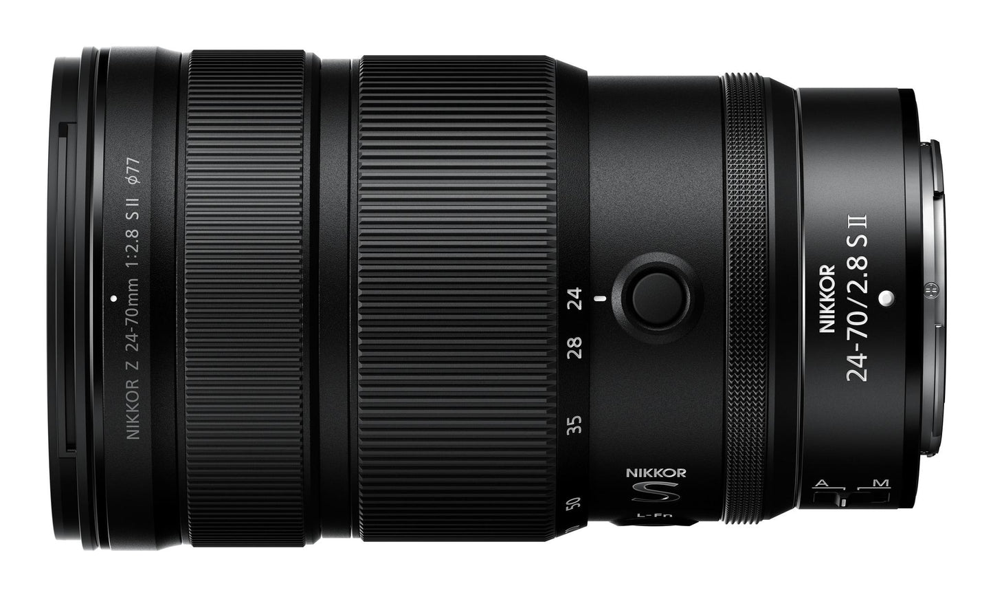 NIKKOR Z 24-70mm f/2.8 S II internal zoom professional lens NEW! est ship date: Sept 17, 2025