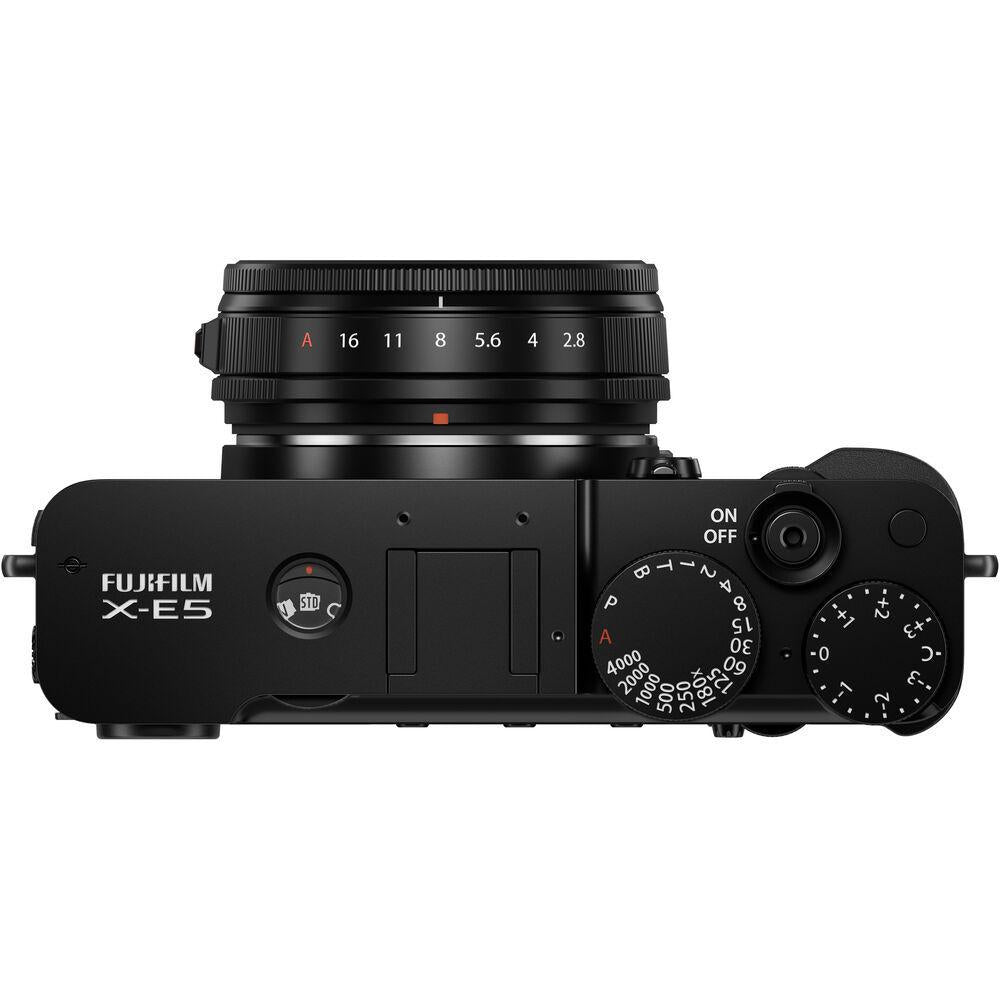 FUJIFILM X-E5 Mirrorless Camera with XF 23mm f/2.8 Lens (Blk)