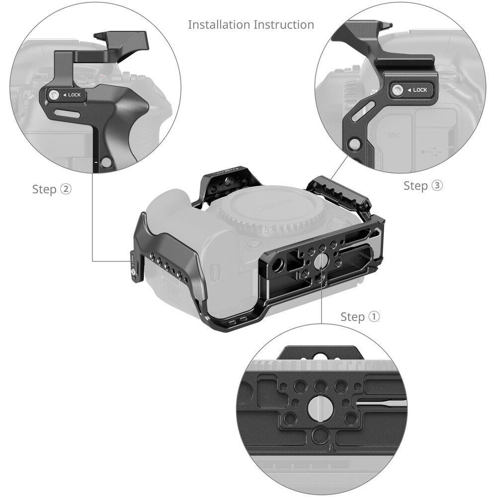 SmallRig Camera Cage for Canon EOS R5 Mark II
