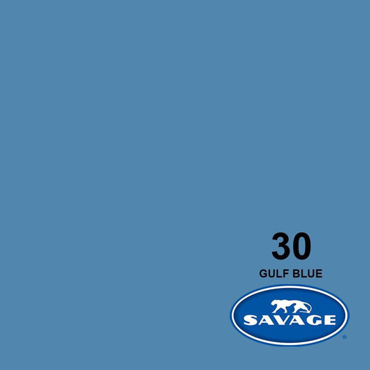 Savage GULF BLUE 107" Background Paper