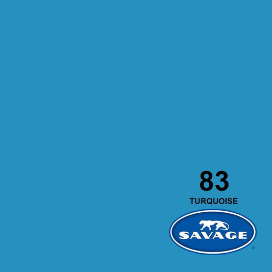 Savage TURQUOISE 107" Background Paper