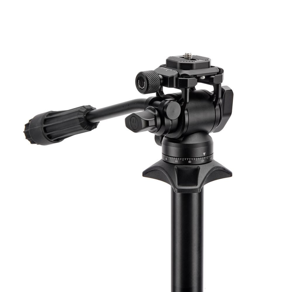 3 Legged Thing AirHed Trinity multi-use head for video, monopods and scopes BLK