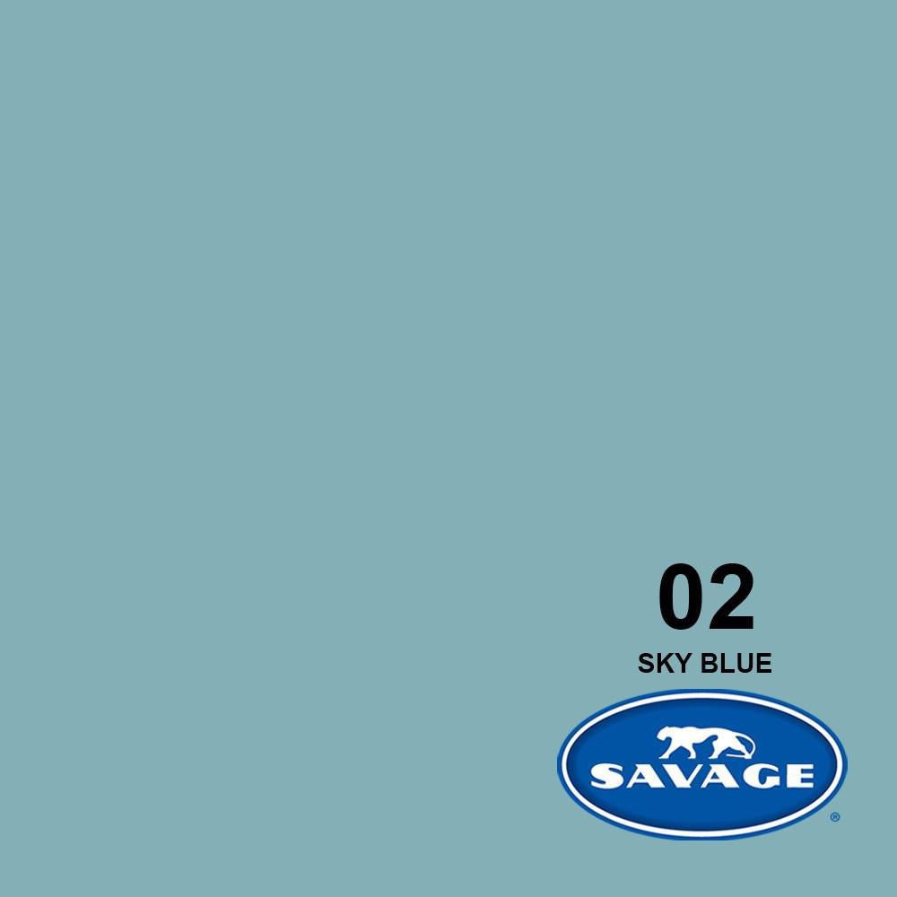 Savage SKY BLUE 53" Background Paper