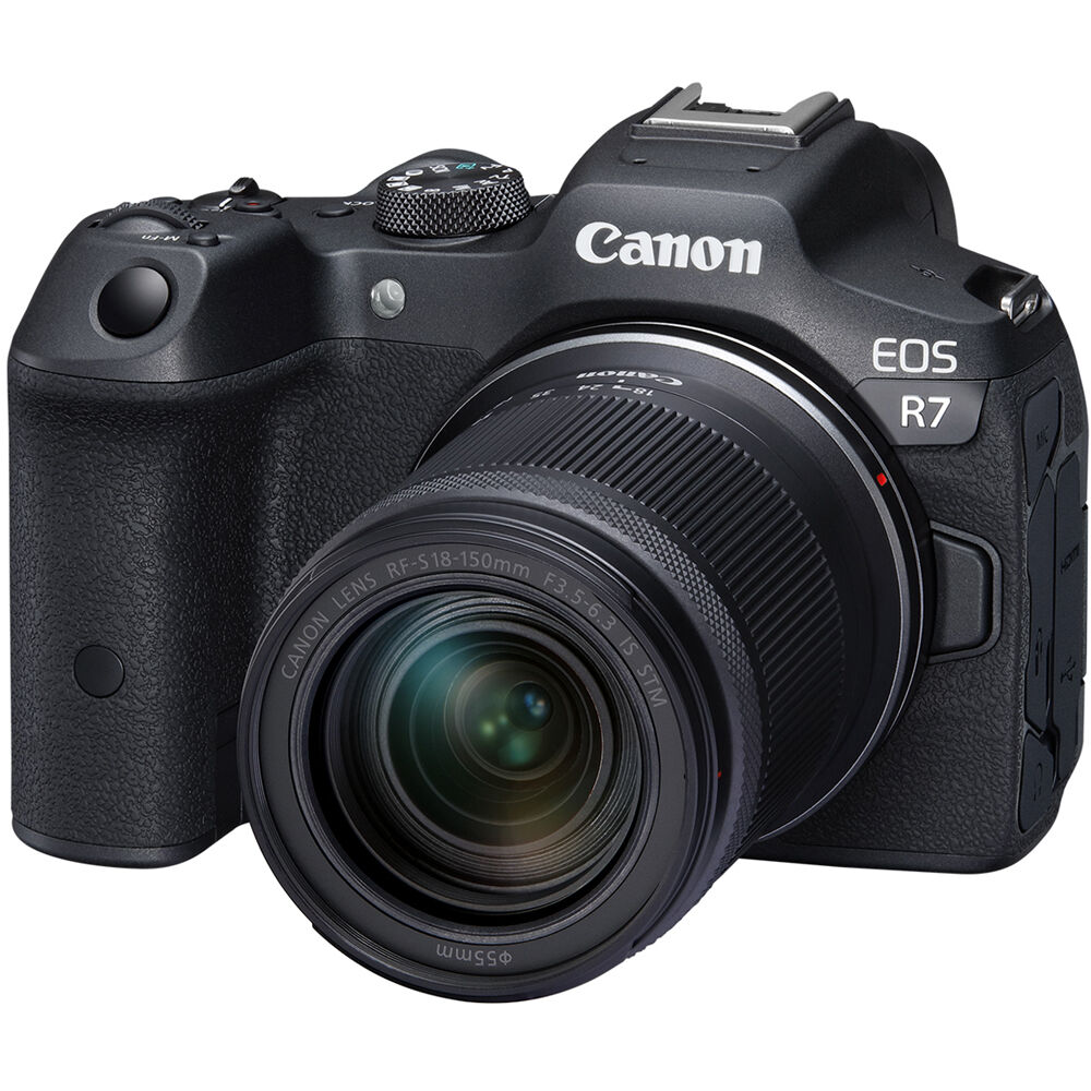 Canon EOS R7 32.5MP 4K Mirrorless DSLR with RF 18-150mm Lens