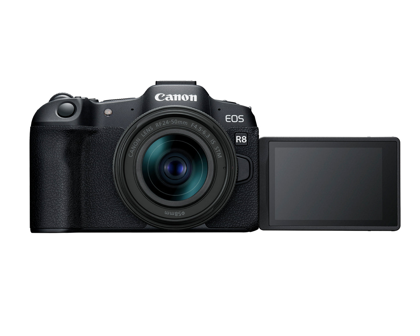 Canon EOS R8 24.2MP 6K Mirrorless Camera with RF 24-50mm f/4.5-6.3 IS STM Lens
