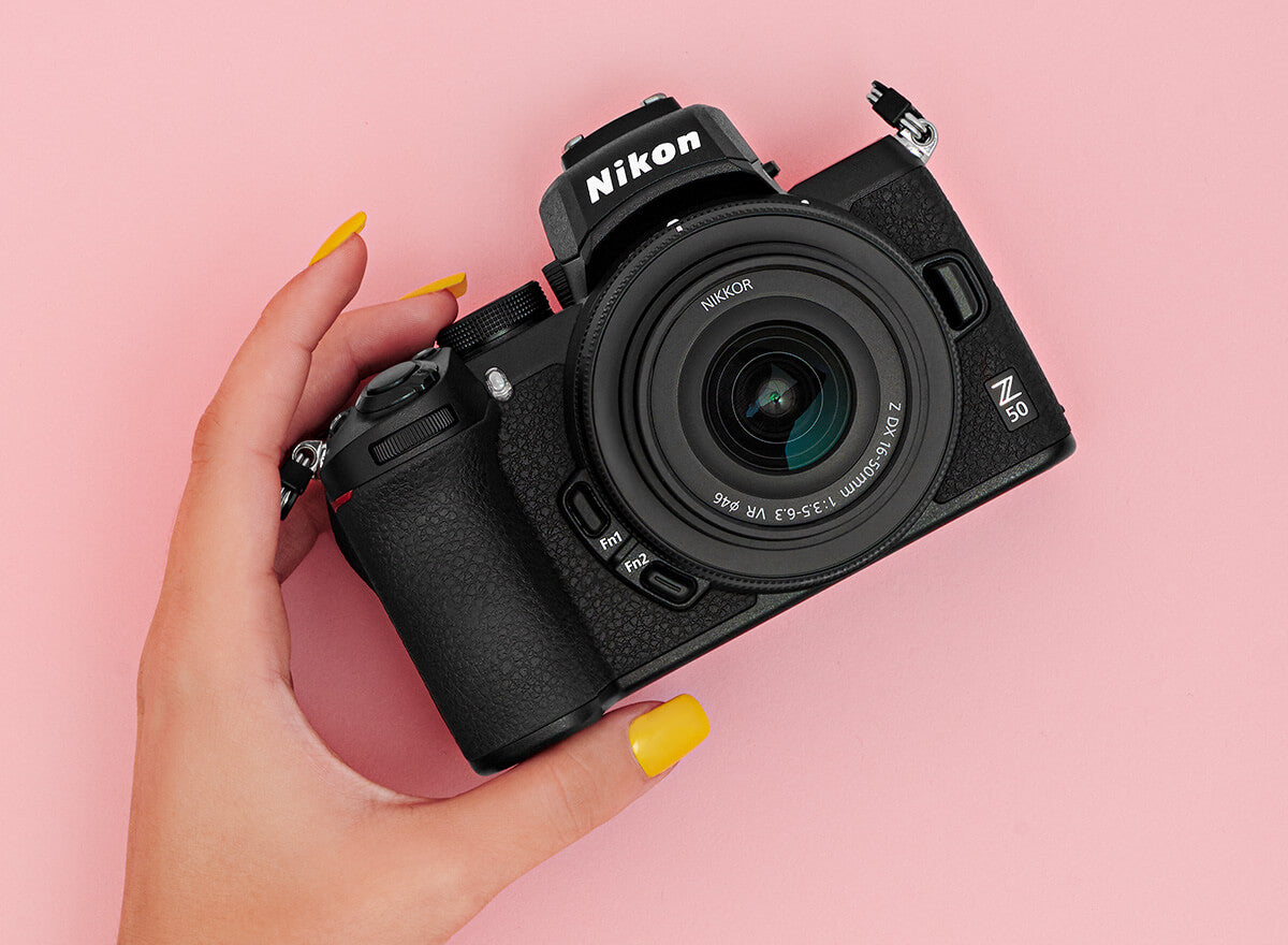 Nikon Z50 Mirrorless Digital Camera with 16-50mm & 50-250mm Lenses