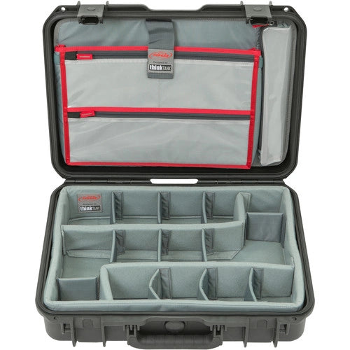 SKB iSeries 1813-5 Case with Think Tank Photo Dividers & Lid Organizer (Black)