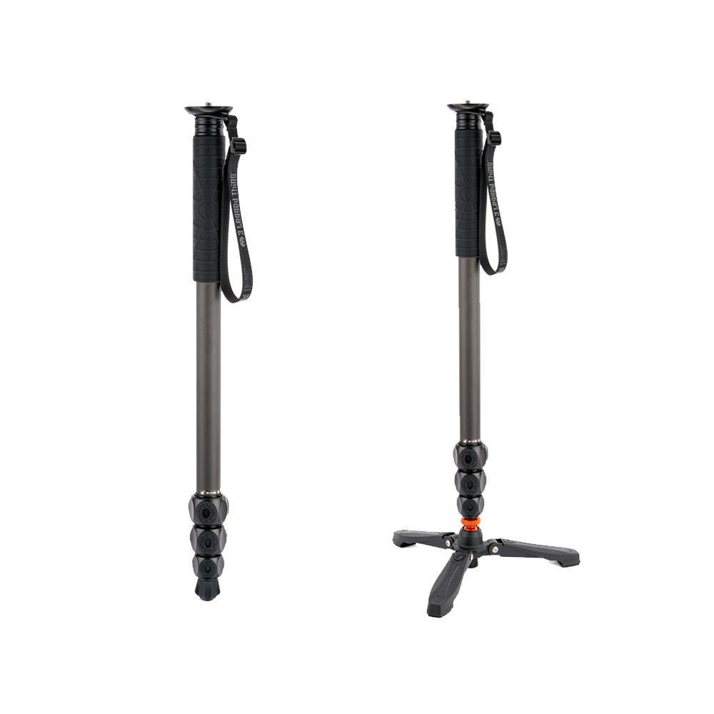 3 Legged Thing Legends Lance Carbon Fibre Monopod with Docz2 Foot Spreader Darkness