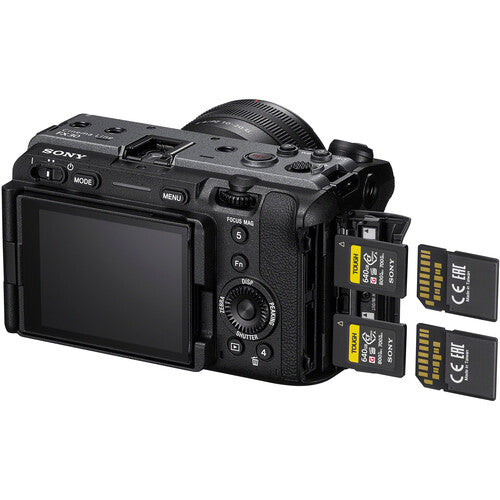 Sony FX-30 Cinema Camera with Detachable XLR Handle Unit