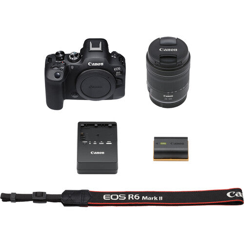 Canon EOS R6 Mark II Mirrorless Camera with 24-105mm f/4-7.1 STM Lens