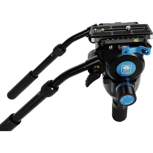 Sirui SVT75 Lite Rapid System One-Step Release Video Tripod with SVH15 Video Fluid Head Kit