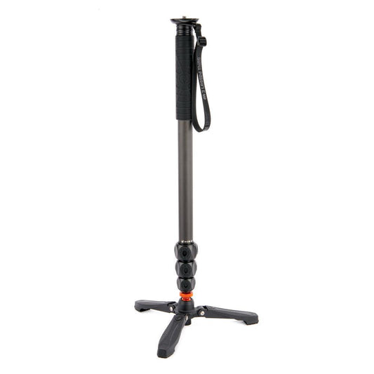 3 Legged Thing Legends Lance Carbon Fibre Monopod with Docz2 Foot Spreader Darkness