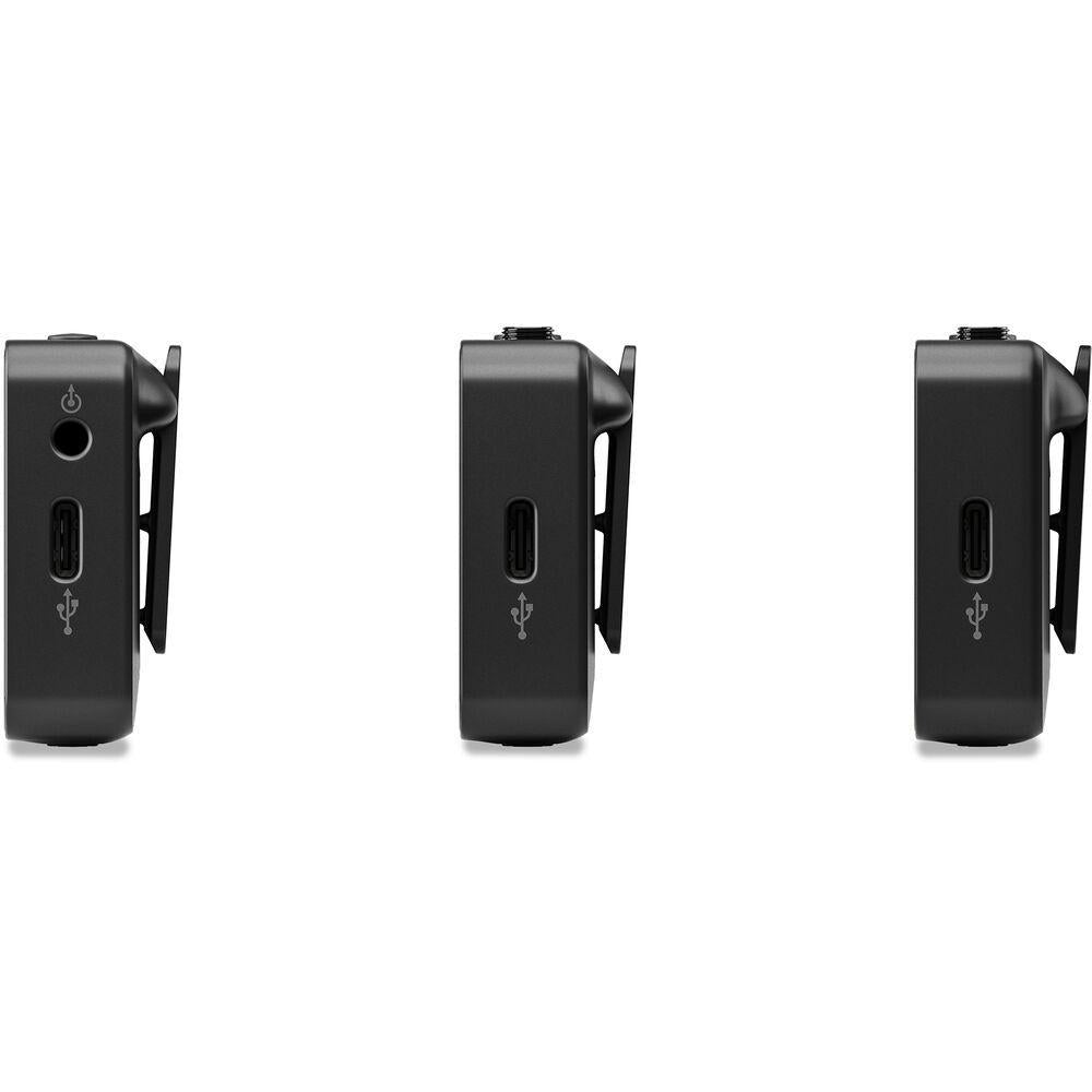 RODE Wireless GO (Gen 3) 2-Person Compact Digital Wireless Microphone System/Recorder (2.4 GHz, Black)