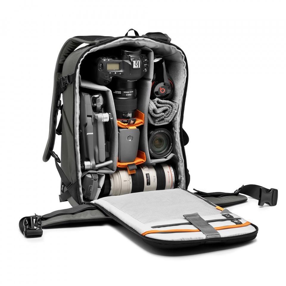 Lowepro Flipside BP 400 AW III Camera and Laptop Backpack (Dark Grey)