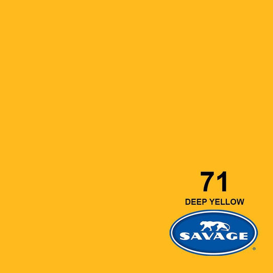 Savage DEEP YELLOW 86" Background Paper