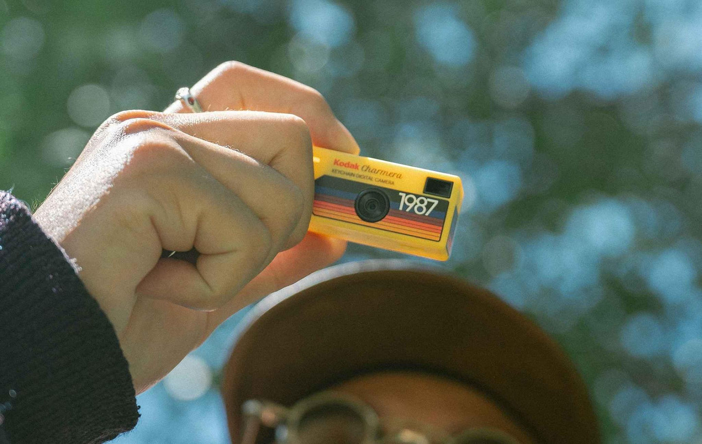 KODAK Charmera Keychain Digital Camera 1987 with Micro SD Memory Card Included!