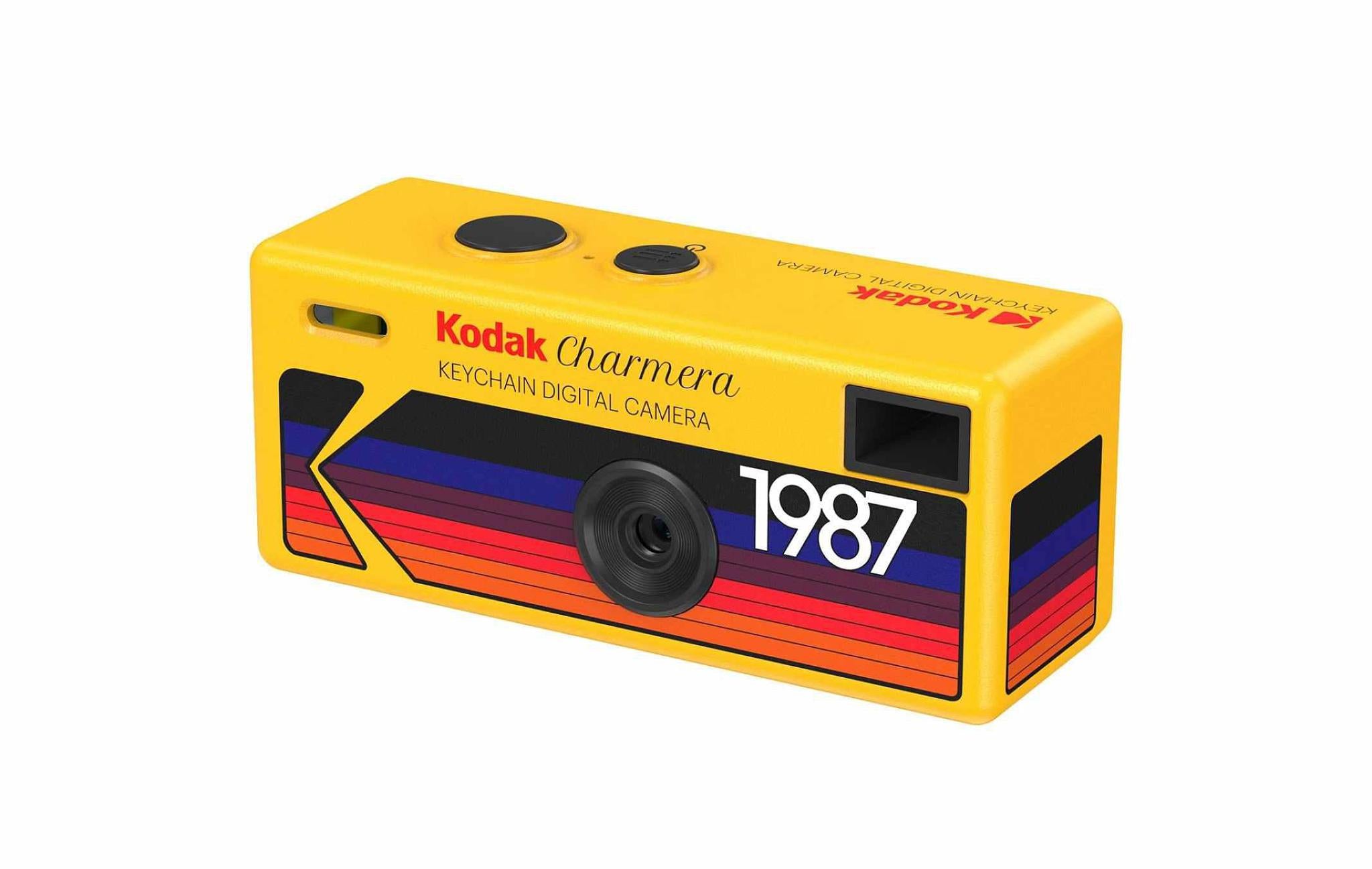 Kodak Charmera 1987 type05 ブラック 新品未使用 KODAK CHARMERA Keychain Digital Camera Blind Box Collection