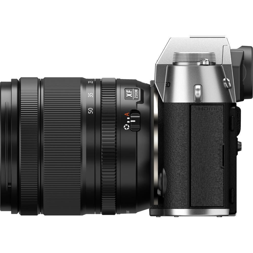 FUJIFILM X-T50 Mirrorless Camera with 16-50mm f/2.8-4 Lens (Silver)