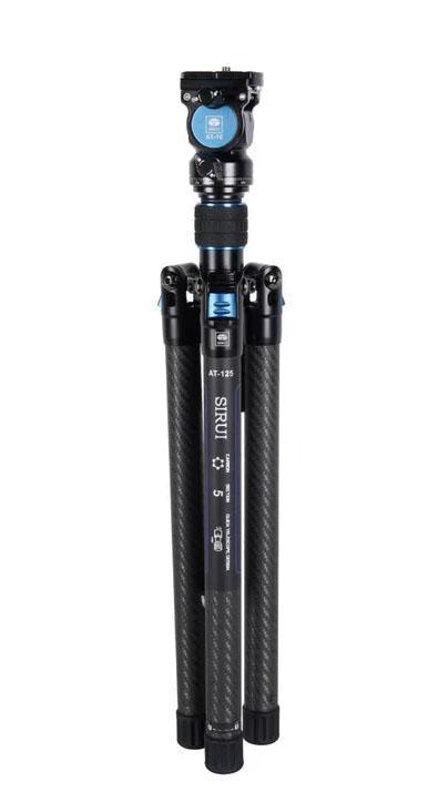 SIRUI Traveler X Video Tripod Kit incl: AT-125 Carbon Fiber Legs, AT-10 Video Head B-STOCK