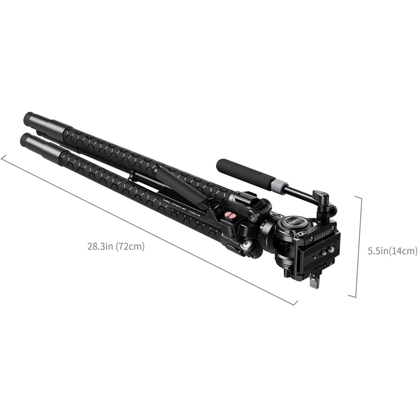 SmallRig x Potato Jet TRIBEX SE Hydraulic Aluminum Alloy Tripod Kit
