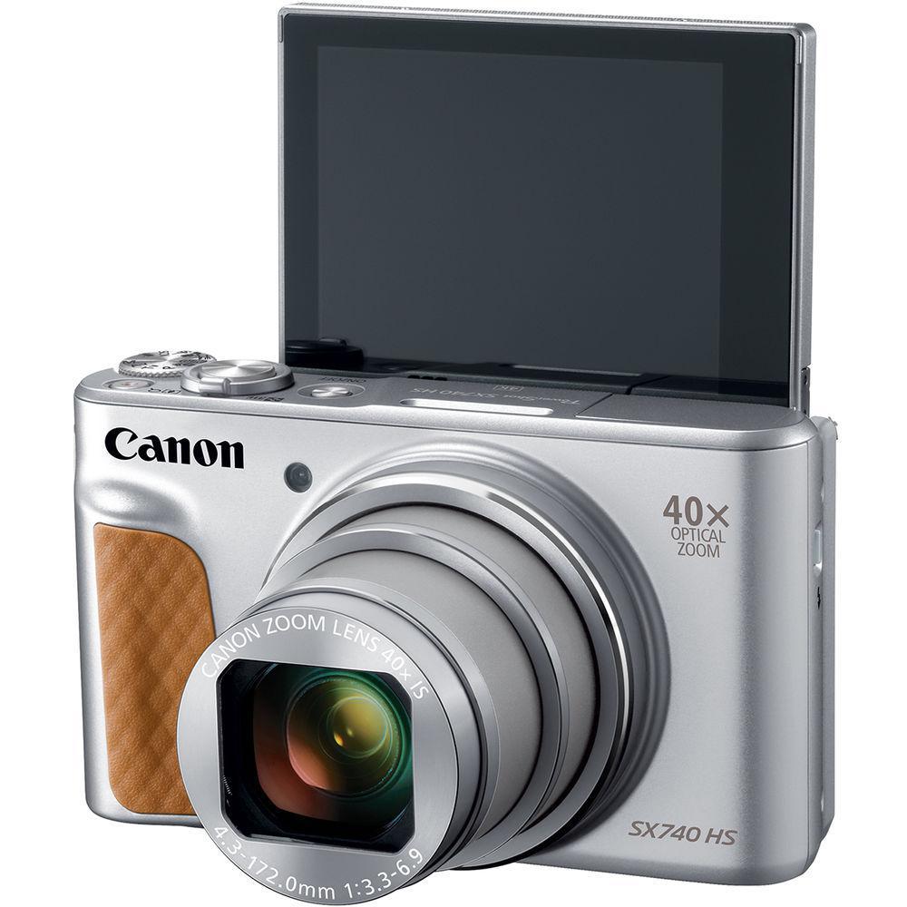 Canon Powershot SX740 HS 20mp 4K Digital Camera (silver)