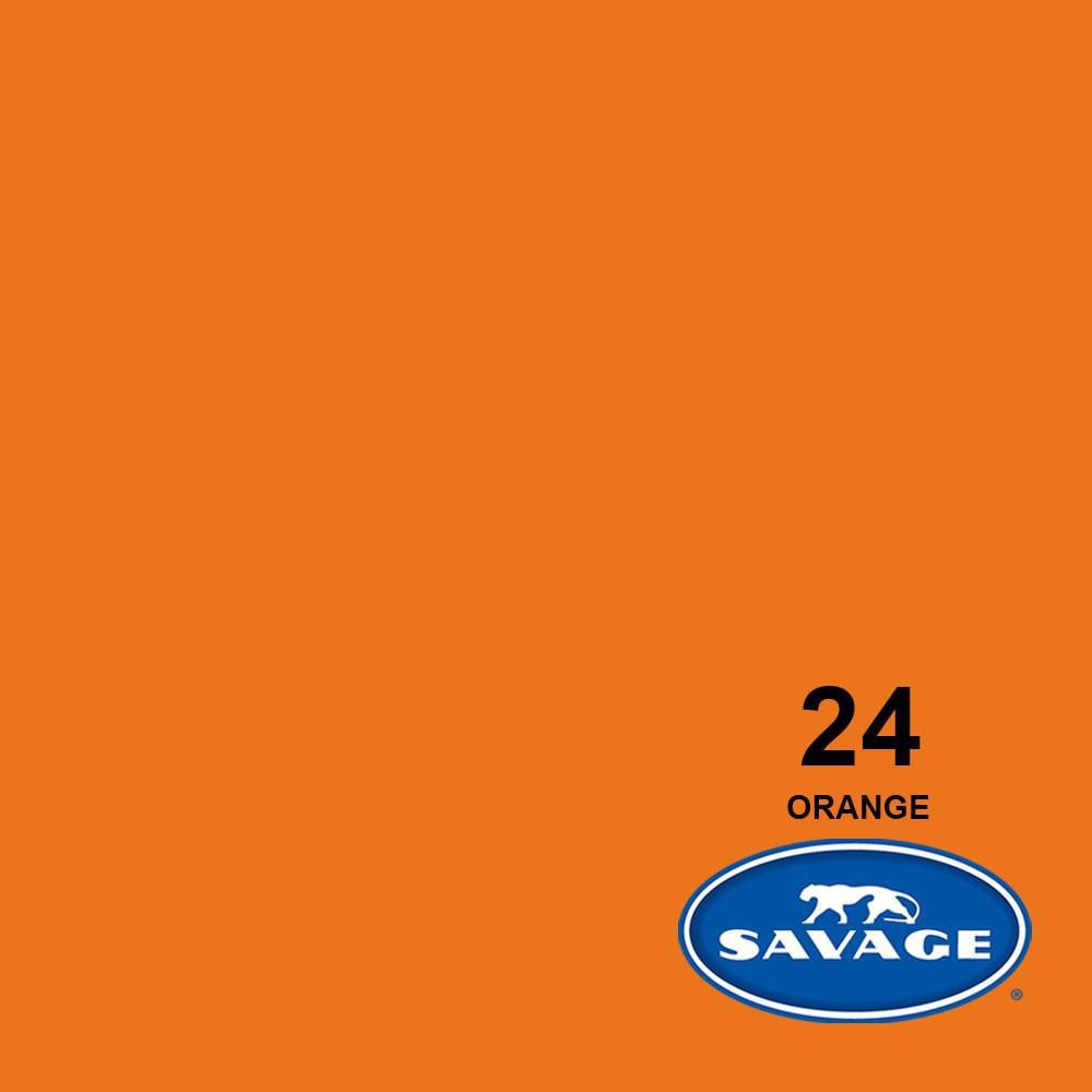 Savage ORANGE 107" Background Paper