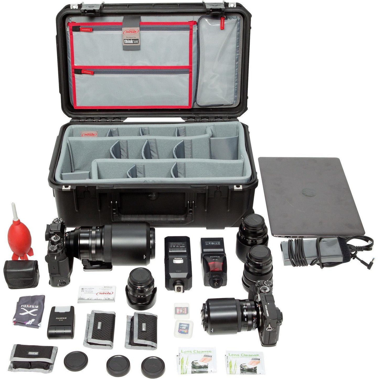 SKB iSeries 2011-7 Case with Think Tank Photo Dividers & Lid Organizer (Black)