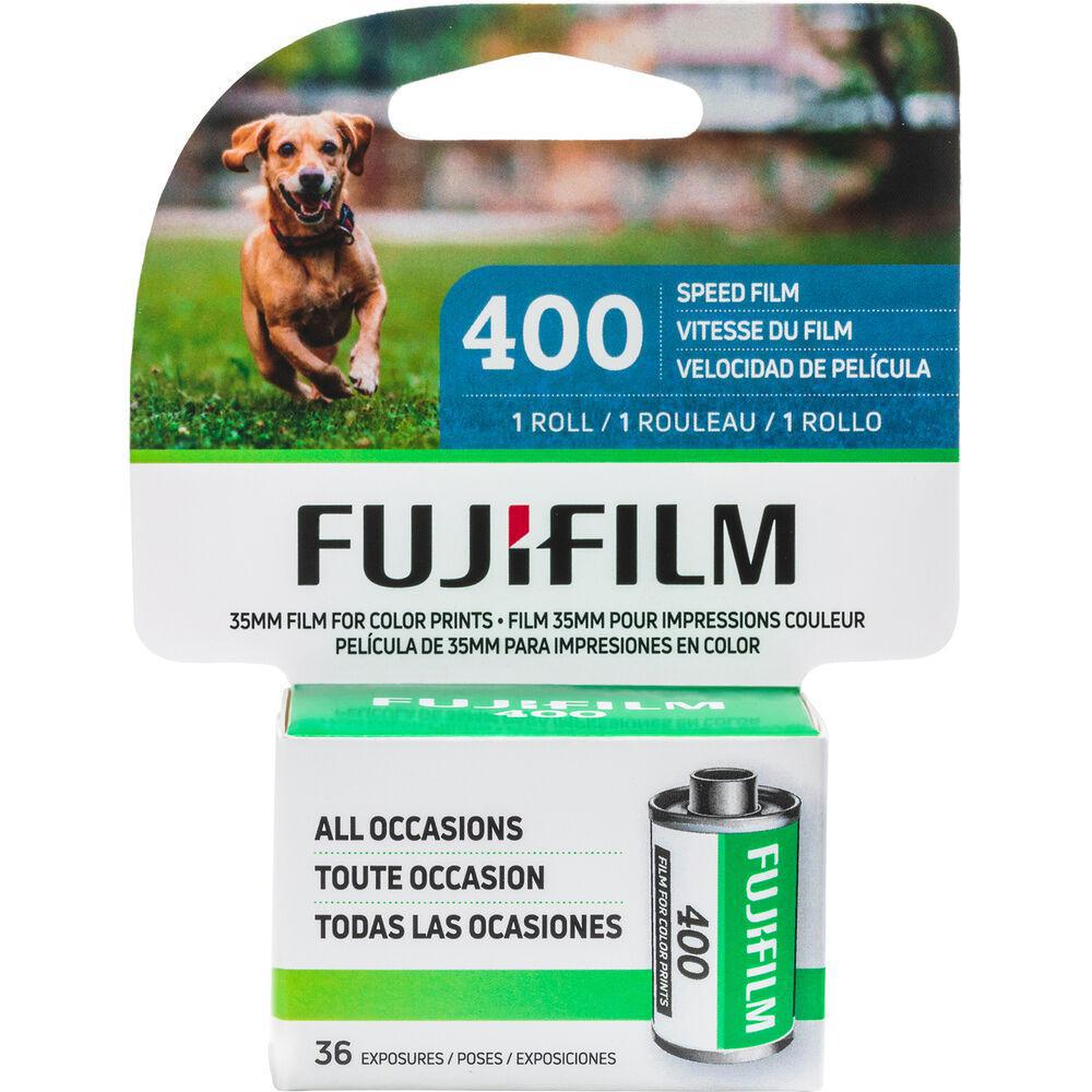 FUJIFILM 400 Color Negative Film (35mm Roll Film, 36 Exp)