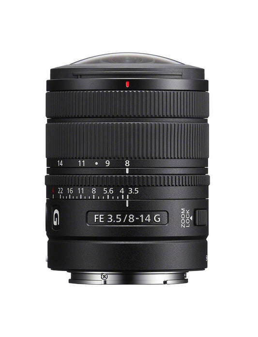 SONY FE 8-14mm F3.5 Fisheye G (est ship date: Oct 15)