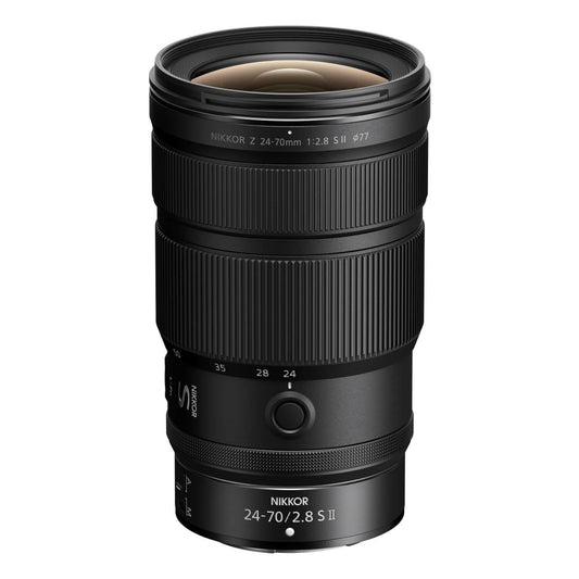 NIKKOR Z 24-70mm f/2.8 S II internal zoom professional lens NEW! est ship date: Sept 17, 2025