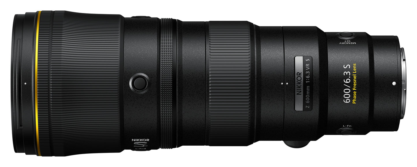 Nikon Nikkor Z 600mm f/6.3 VR S Super-Telephoto Lens