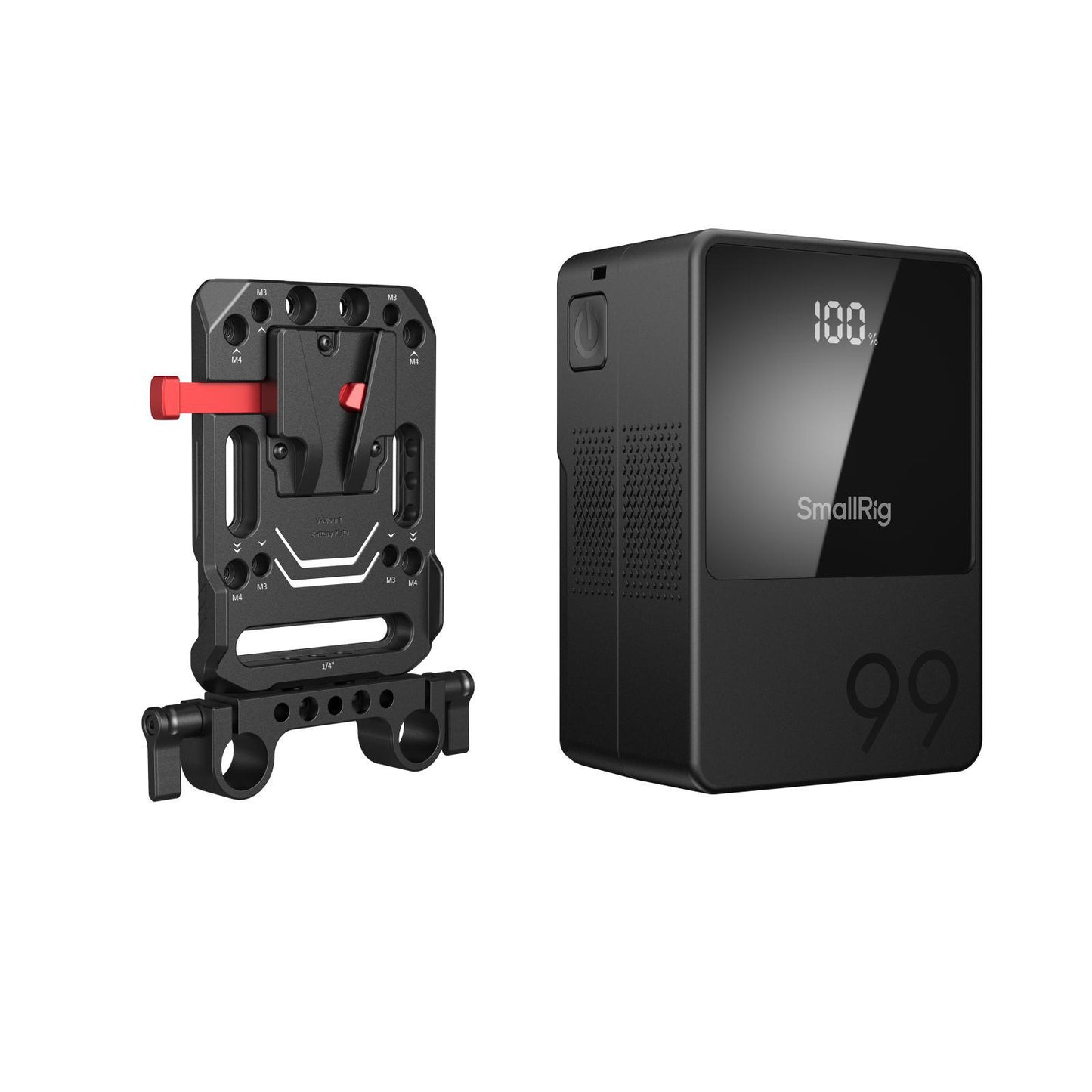 SmallRig VB99 mini Battery Kit with 15mm Mounting Plate (6800mAh, V-Mount)