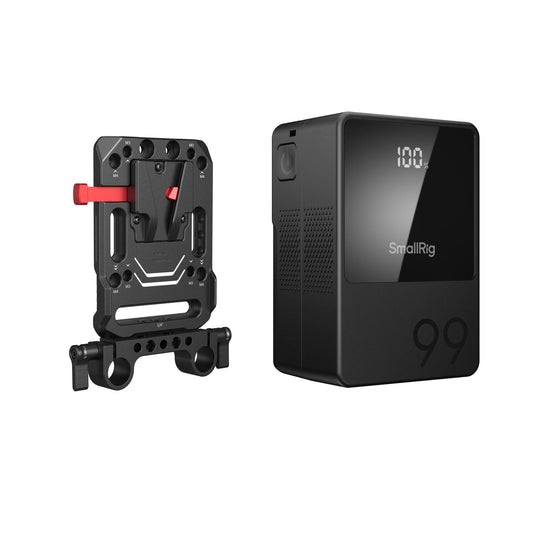 SmallRig VB99 mini Battery Kit with 15mm Mounting Plate (6800mAh, V-Mount)
