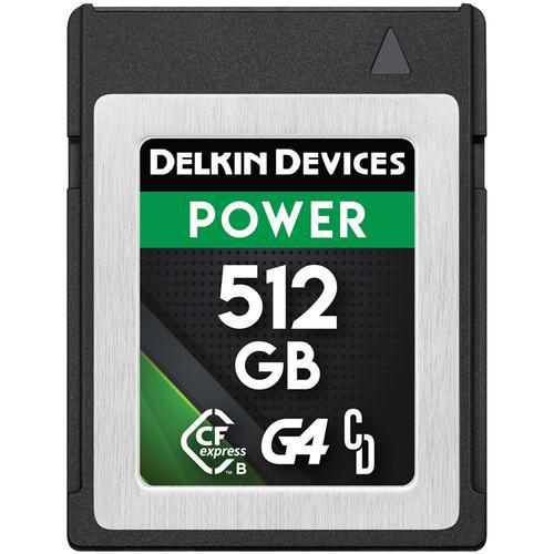 Delkin 512GB Power CFexpress Type B Memory Card