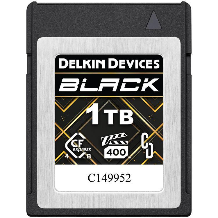 Delkin Devices BLACK 1TB CFexpress™ Type B 4.0 VPG400 Memory Card