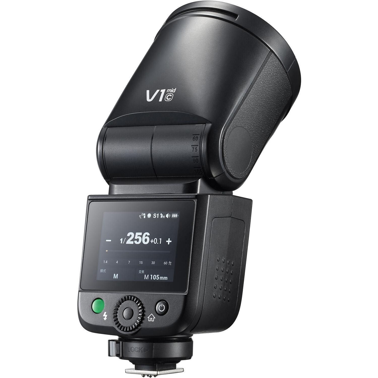 Ttl Graphics Godox V1mid C TTL On-Camera Flash for Canon – Cameragraphics
